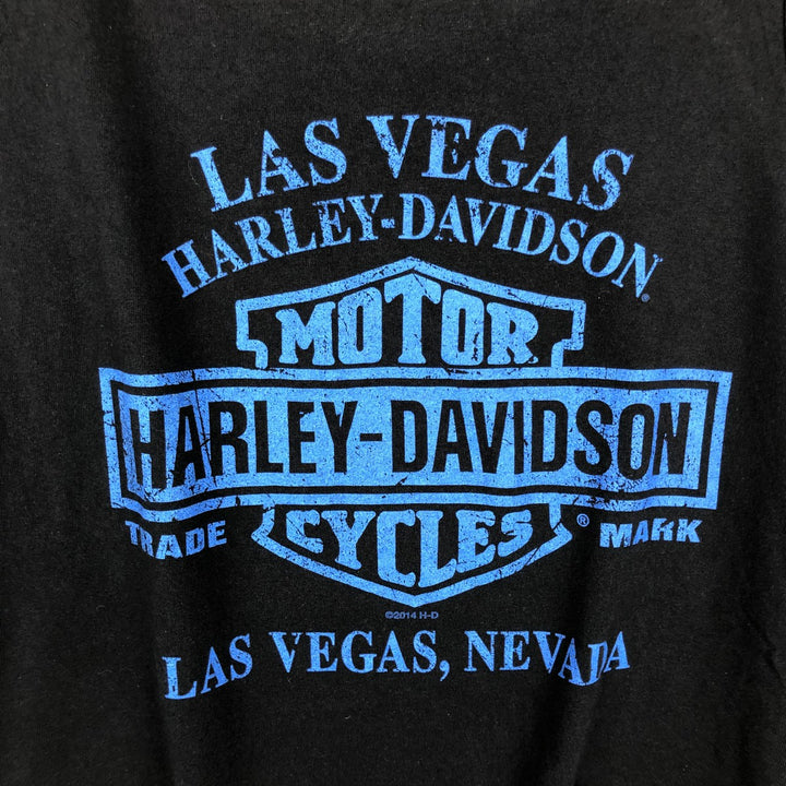 Harley-Davidson Tank Top, Men's Size XL (equivalent) unclear black type Vintage Second Hand