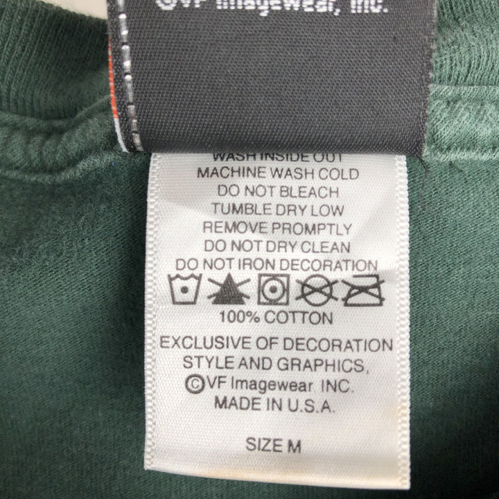 2000'S Harley-Davidson Crocodile Pattern Motorcycle T-Shirt, Made in USA, Men's Size M (approx.) cotton Green type dark green Vintage Second Hand