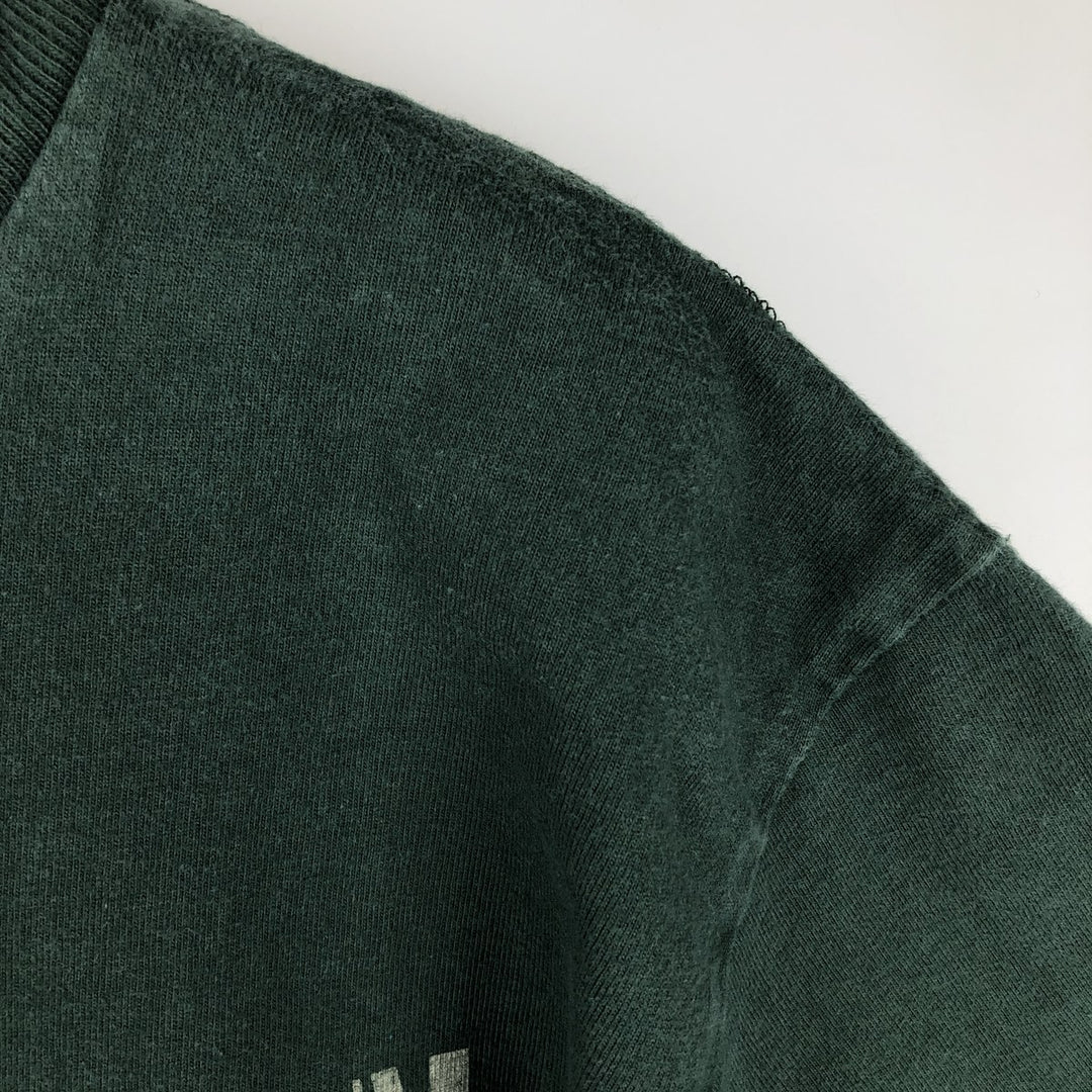 2000'S Harley-Davidson Crocodile Pattern Motorcycle T-Shirt, Made in USA, Men's Size M (approx.) cotton Green type dark green Vintage Second Hand
