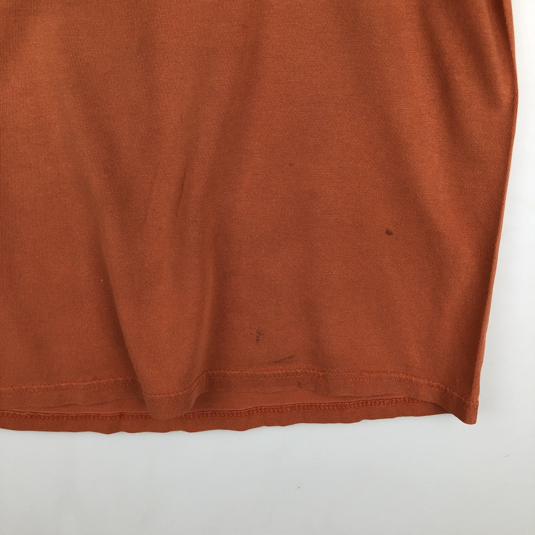 Harley-Davidson Fire Pattern Joker Motorcycle T-Shirt, Men's Size M (approx.) unclear orange type Vintage Second Hand
