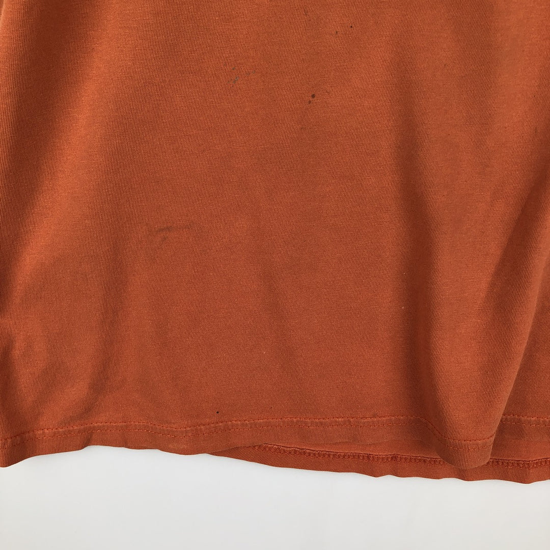 Harley-Davidson Fire Pattern Joker Motorcycle T-Shirt, Men's Size M (approx.) unclear orange type Vintage Second Hand
