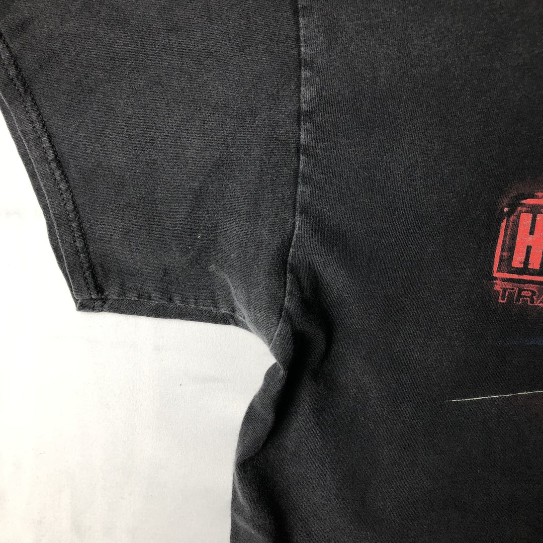 Harley-Davidson Motorcycle Bike T-shirt Made in USA Men's XL cotton black type Vintage Second Hand