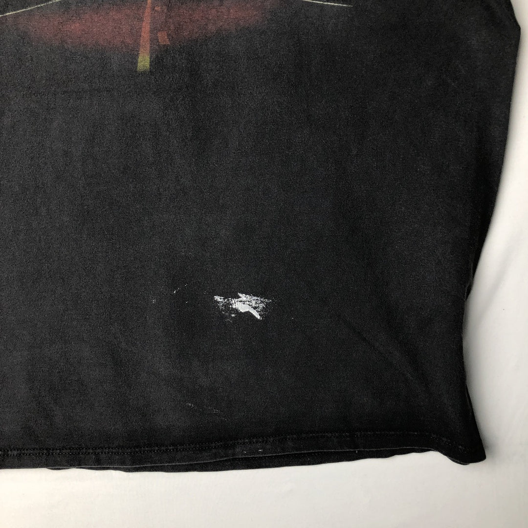Harley-Davidson Motorcycle Bike T-shirt Made in USA Men's XL cotton black type Vintage Second Hand