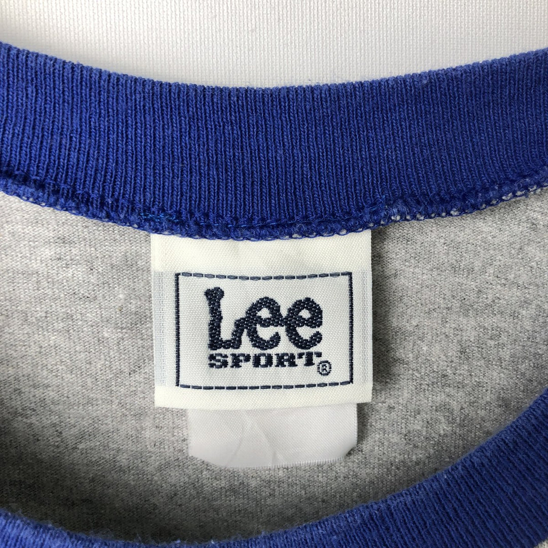 2000'S Lee SPORT MLB CHICAGO CUBS Two-Tone 3/4 Sleeve Raglan T-Shirt (Men's Size M) unclear gray type Vintage Second Hand