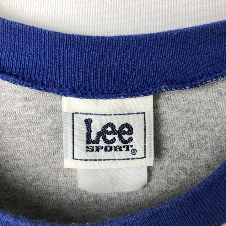 2000'S Lee SPORT MLB CHICAGO CUBS Two-Tone 3/4 Sleeve Raglan T-Shirt (Men's Size M) unclear gray type Vintage Second Hand