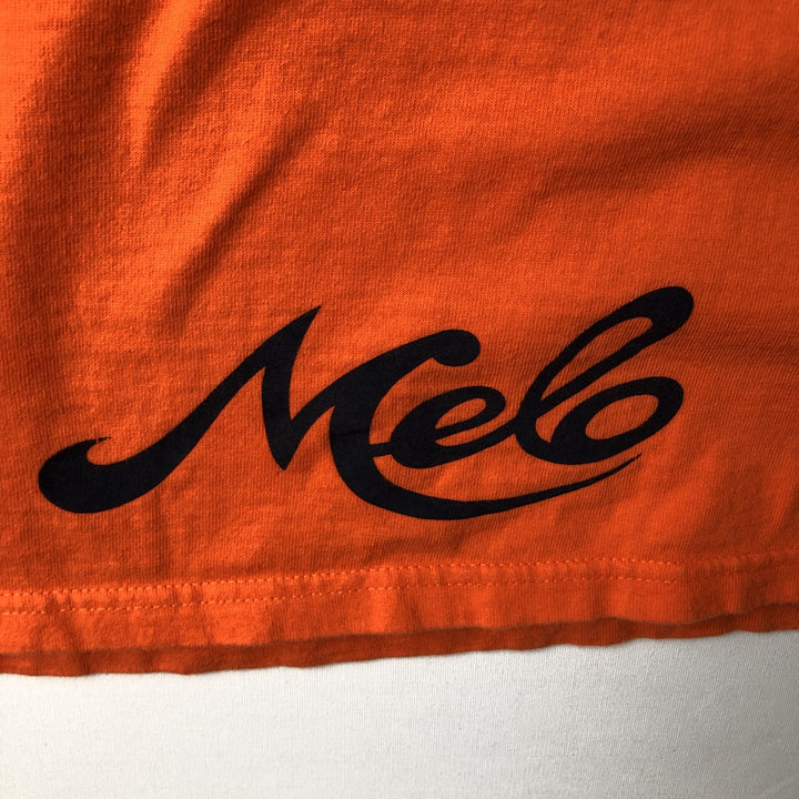 Nike Jordan Brand sports print t-shirt, men's size XL (approx.) cotton orange type Vintage Second Hand