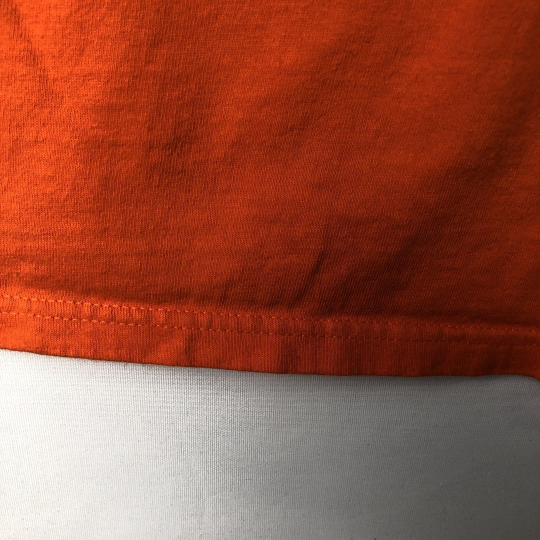 Nike Jordan Brand sports print t-shirt, men's size XL (approx.) cotton orange type Vintage Second Hand