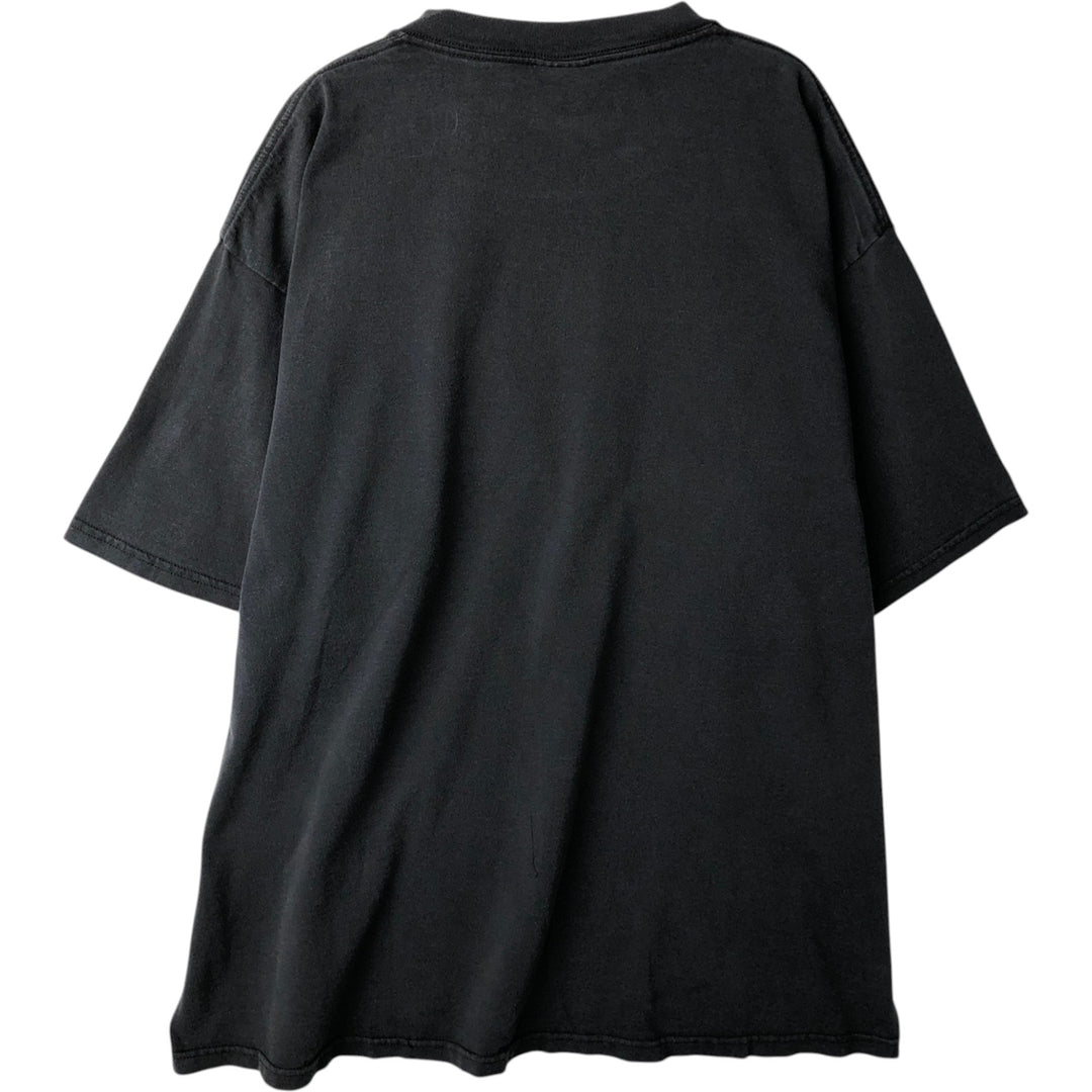 90s-00'S Lee SPORT SUBWAY SERIES sports print T-shirt, men's size XL (approx.) unclear black type Vintage Second Hand