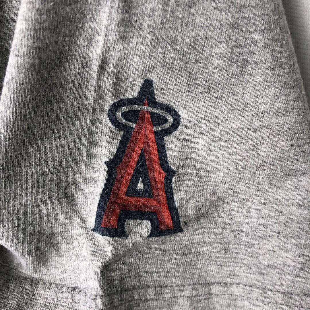 2000'S Nike Team MLB Los Angeles Angels sports print T-shirt, men's size XL (approx.) cotton gray type Vintage Second Hand