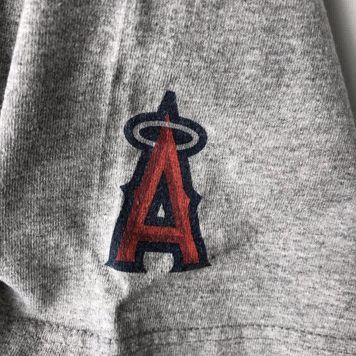 2000'S Nike Team MLB Los Angeles Angels sports print T-shirt, men's size XL (approx.) cotton gray type Vintage Second Hand