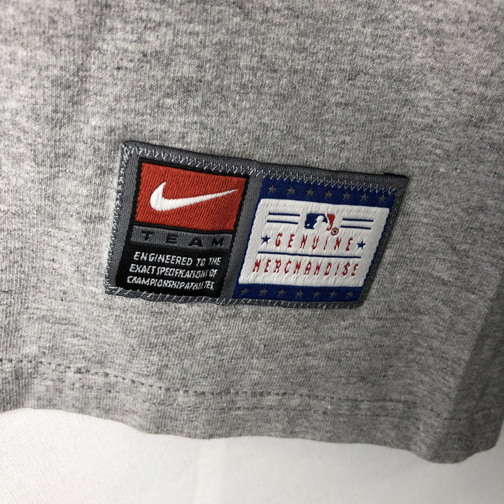 2000'S Nike Team MLB Los Angeles Angels sports print T-shirt, men's size XL (approx.) cotton gray type Vintage Second Hand