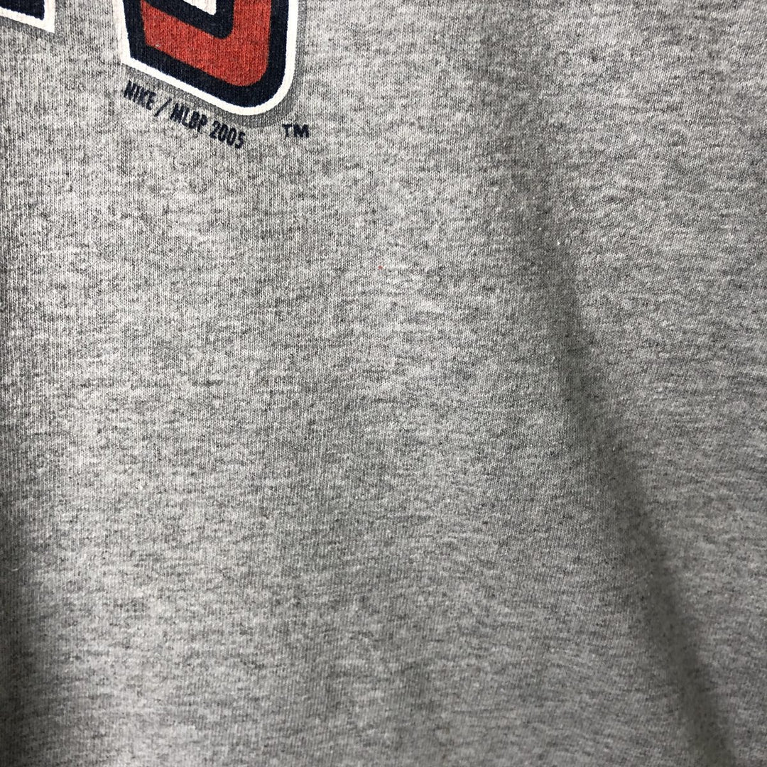 2000'S Nike Team MLB Los Angeles Angels sports print T-shirt, men's size XL (approx.) cotton gray type Vintage Second Hand