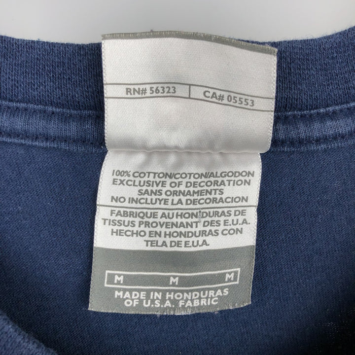 2000'S Nike Team World Series Champions 2004 Sports Print T-Shirt, Men's Size M (approx.) cotton navy blue type Vintage Second Hand