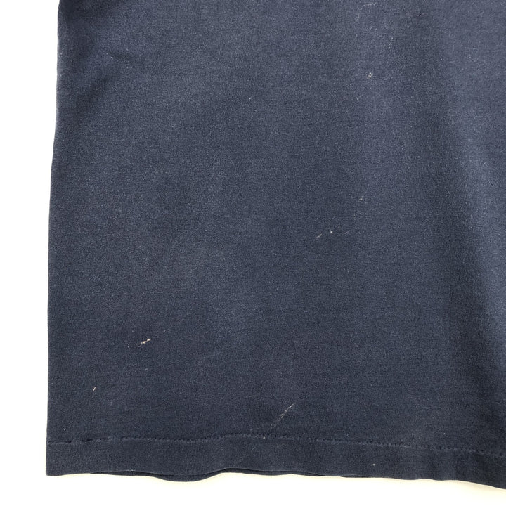 NFL Dallas Cowboys sports print T-shirt, Made in USA, Men's size L (approx.) cotton navy blue type Vintage Second Hand