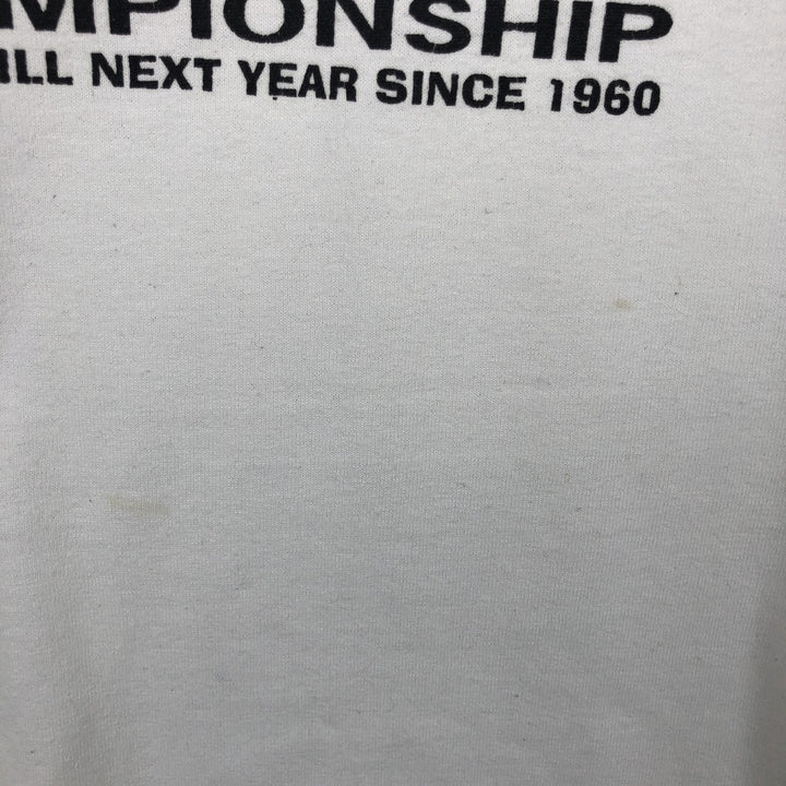 ~2000'S JERSEYS NFL PHILADELPHIA EAGLES Sports Print T-Shirt, Men's XL (approx.) cotton white type Vintage Second Hand
