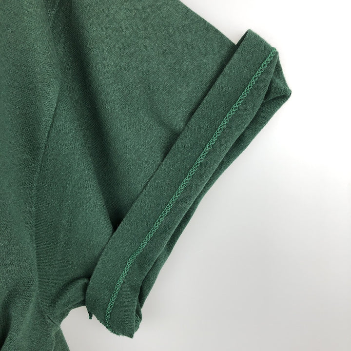 80'S Trench NFL Green Bay Packers sports print T-shirt, Made in USA, Men's size L equivalent, Vintage cotton green type Vintage Second Hand