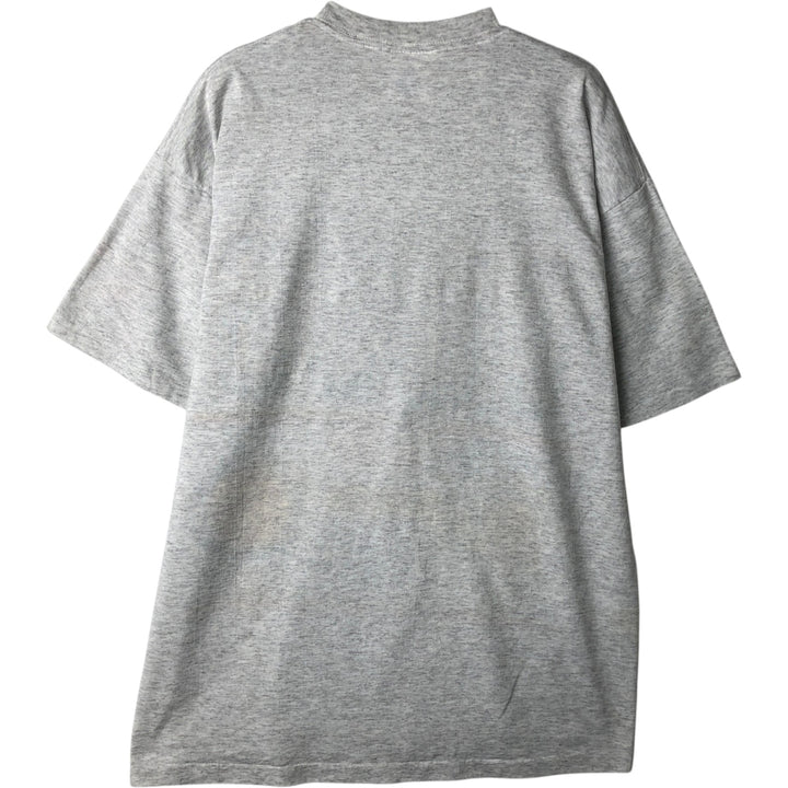 90'S Saturday's Hero MLB Chicago Cubs Sports Print T-Shirt, Made in USA, Men's XL equivalent, Vintage cotton gray type Vintage Second Hand