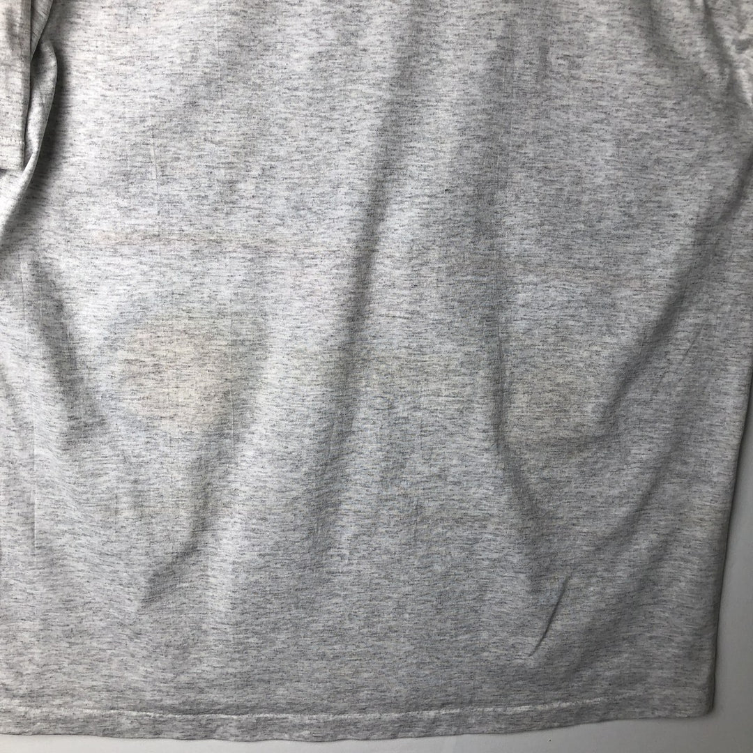 90'S Saturday's Hero MLB Chicago Cubs Sports Print T-Shirt, Made in USA, Men's XL equivalent, Vintage cotton gray type Vintage Second Hand