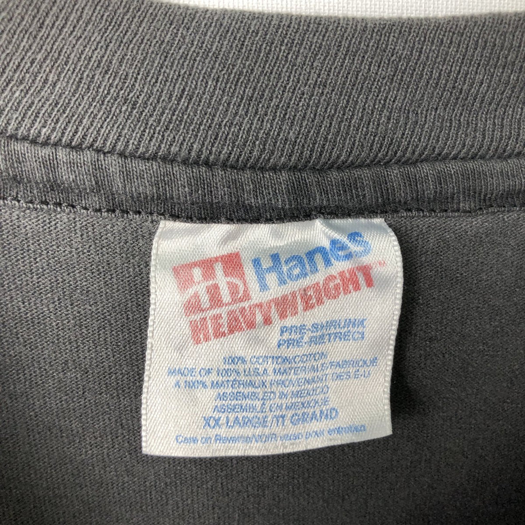 90s-00'S Hanes Heavyweight MLB Chicago White Sox Sports Print T-Shirt, Men's XXL equivalent, Vintage cotton Charcoal Vintage Second Hand