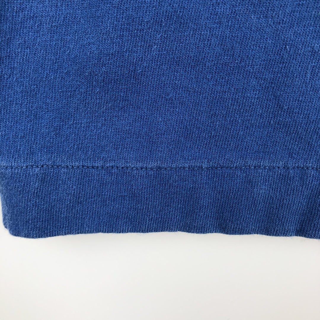 90'S TEAM EDITION APPAREL College T-shirt, Made in USA, Men's XL equivalent, Vintage cotton blue type Vintage Second Hand