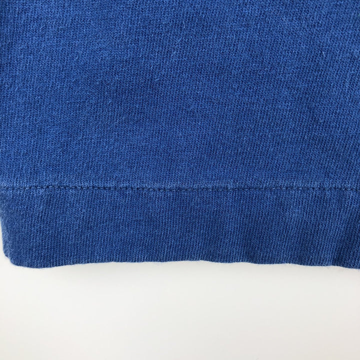 90'S TEAM EDITION APPAREL College T-shirt, Made in USA, Men's XL equivalent, Vintage cotton blue type Vintage Second Hand