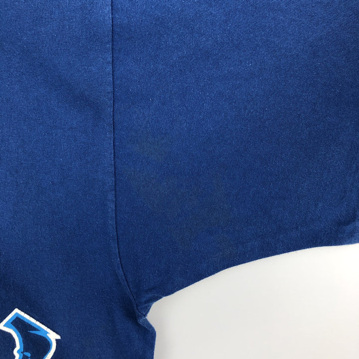 90'S TEAM EDITION APPAREL College T-shirt, Made in USA, Men's XL equivalent, Vintage cotton blue type Vintage Second Hand