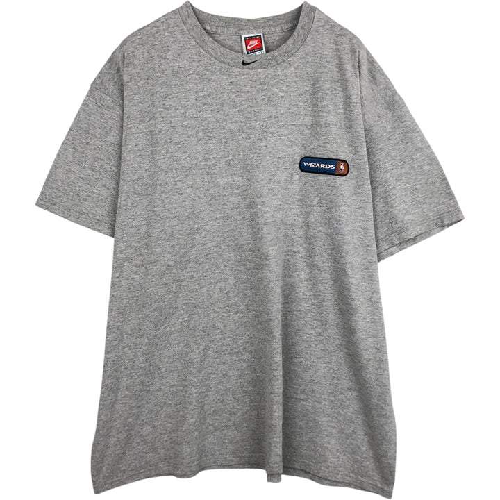 90s-00'S Nike Team Sports Print T-Shirt, Made in USA, Men's Size L (approx.), Vintage cotton gray type Vintage Second Hand