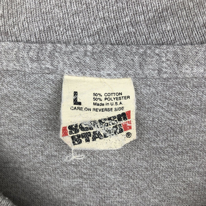 80s-90'S Screen Stars MLB St. Louis Cardinals Sports Print T-Shirt, Made in USA, Men's Size L (approx.), Vintage cotton gray type Vintage Second Hand