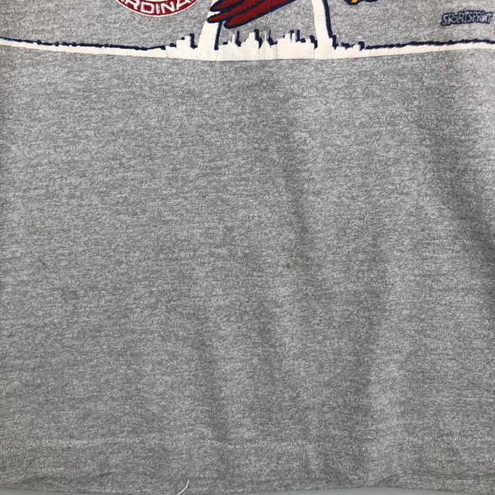 80s-90'S Screen Stars MLB St. Louis Cardinals Sports Print T-Shirt, Made in USA, Men's Size L (approx.), Vintage cotton gray type Vintage Second Hand