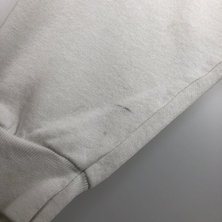 90'S Disney DEDIGNS Mickey Mouse Character Sweatshirt, Made in USA, Men's Size L (Equivalent), Vintage polyester white type Vintage Second Hand