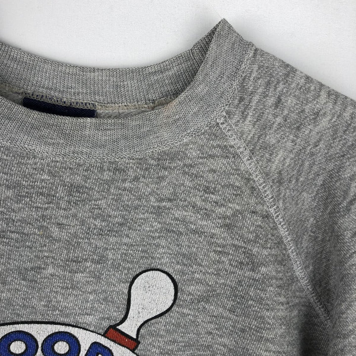 90'S Blues Snoopy Woodstock Character Sweatshirt, Men's Size XL (Equivalent), Vintage acrylic gray type Vintage Second Hand