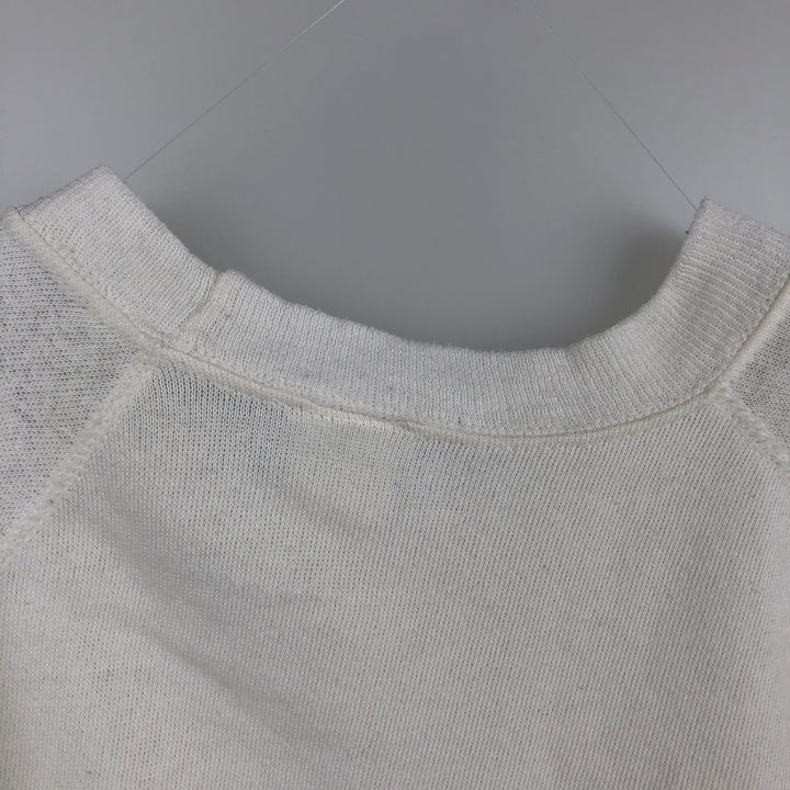 Vintage 1980'S Disney Mickey Mouse character sweatshirt, Made in USA, Men's Size Medium unclear white type Vintage Second Hand