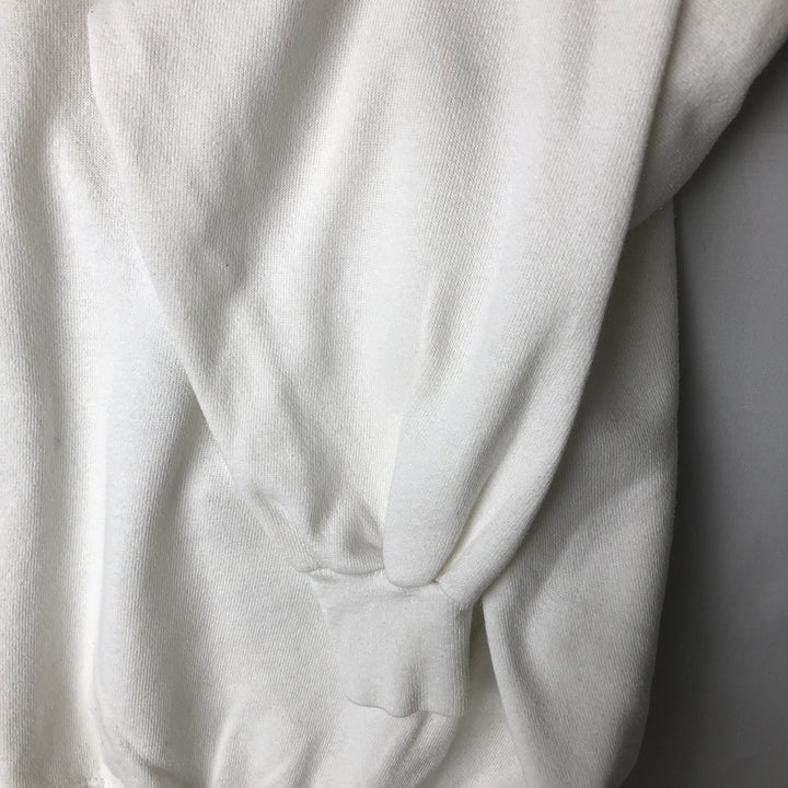 90'S ULTRA SWEATS Mickey Mouse character sweatshirt, Made in USA, Men's size L, Vintage polyester white type Vintage Second Hand