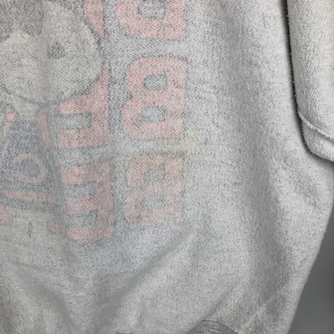 80s-90'S ARTEX Snoopy Chicago Bears Character Sweatshirt, Made in USA, Men's Size M (approx.), Vintage cotton gray type Vintage Second Hand