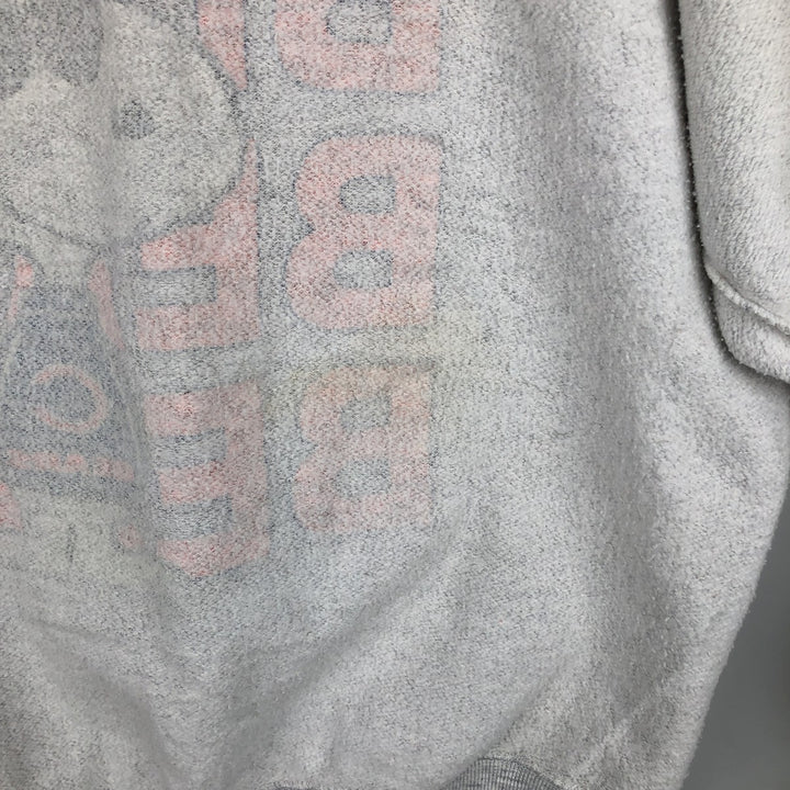 80s-90'S ARTEX Snoopy Chicago Bears Character Sweatshirt, Made in USA, Men's Size M (approx.), Vintage cotton gray type Vintage Second Hand