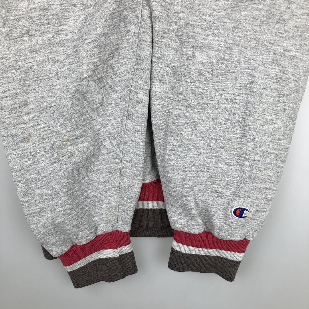 90'S Champion logo sweatshirt, men's size XL, vintage cotton gray type Vintage Second Hand