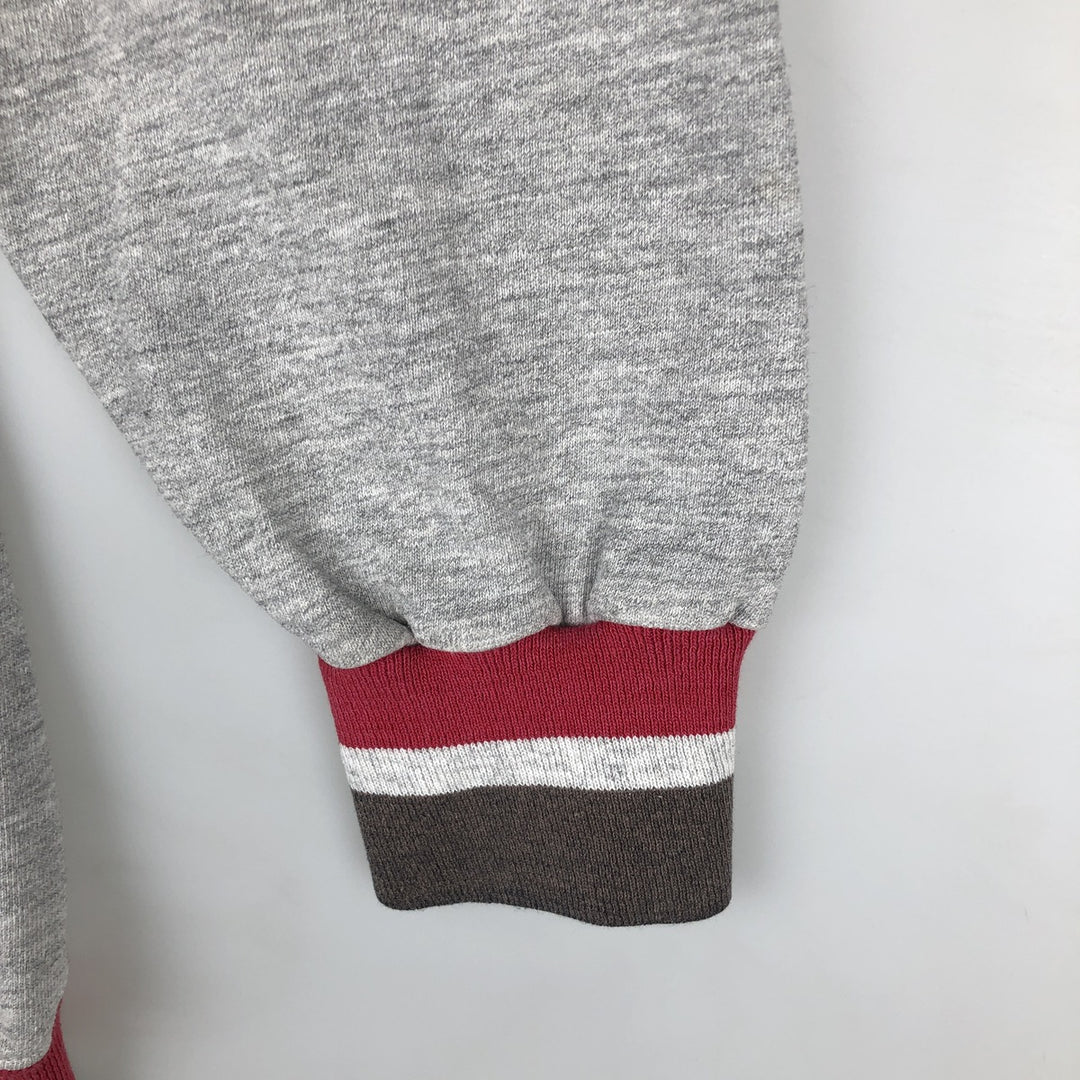 90'S Champion logo sweatshirt, men's size XL, vintage cotton gray type Vintage Second Hand