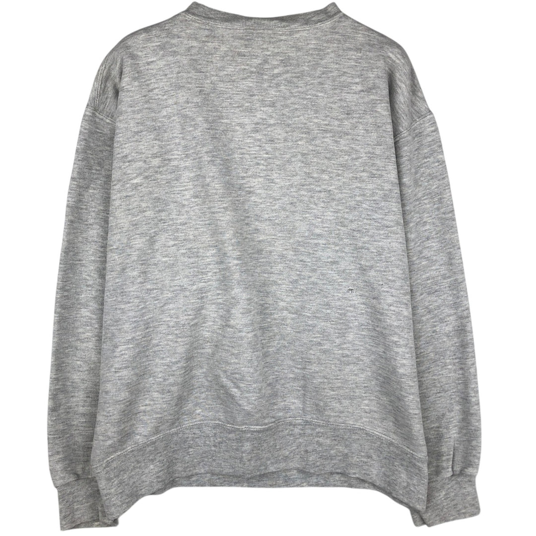 90'S Champion College Sweatshirt, Made in USA, Men's XL, Vintage cotton gray type Vintage Second Hand