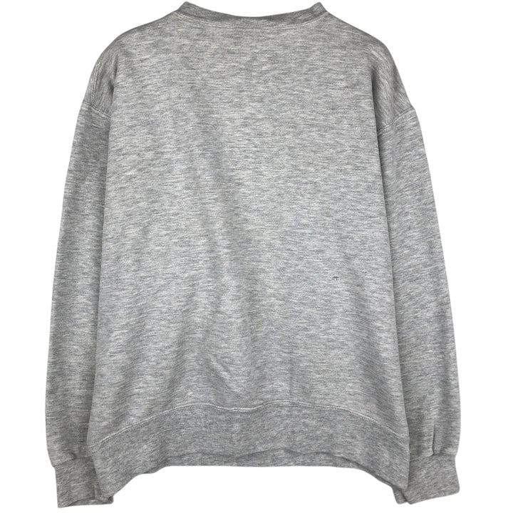 90'S Champion College Sweatshirt, Made in USA, Men's XL, Vintage cotton gray type Vintage Second Hand