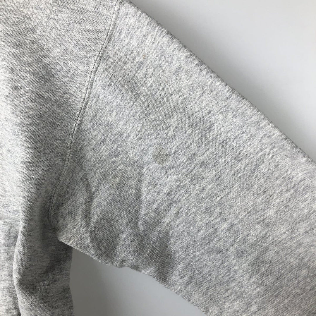 90'S Champion College Sweatshirt, Made in USA, Men's XL, Vintage cotton gray type Vintage Second Hand