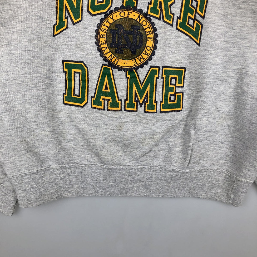 90'S Champion College Sweatshirt, Made in USA, Men's XL, Vintage cotton gray type Vintage Second Hand