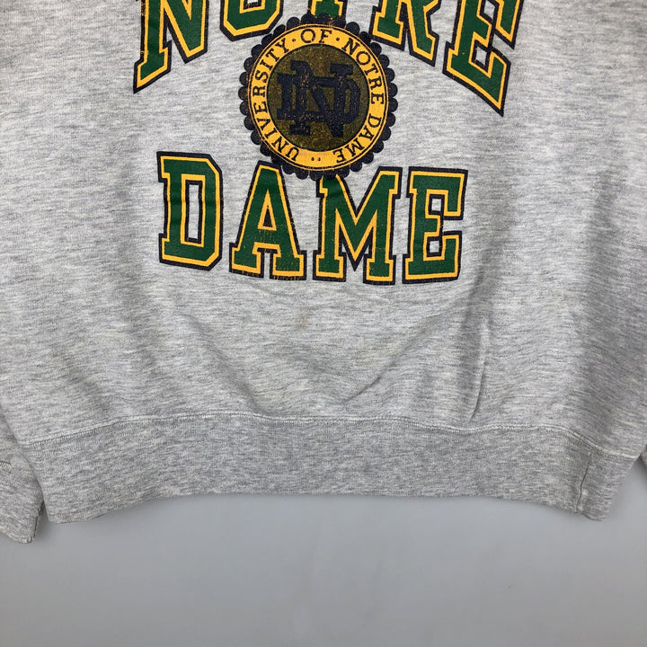 90'S Champion College Sweatshirt, Made in USA, Men's XL, Vintage cotton gray type Vintage Second Hand