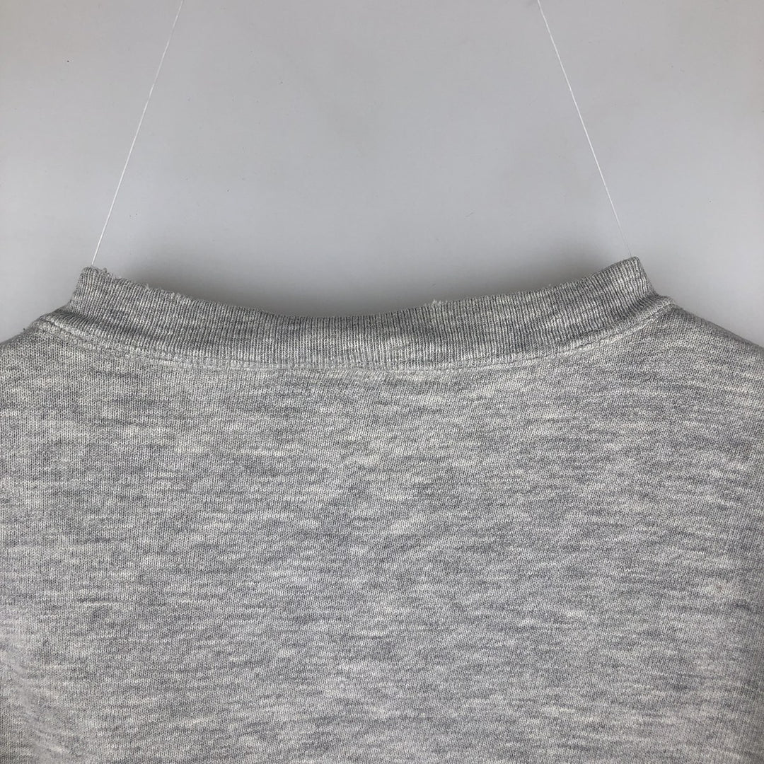 90'S Champion College Sweatshirt, Made in USA, Men's XL, Vintage cotton gray type Vintage Second Hand