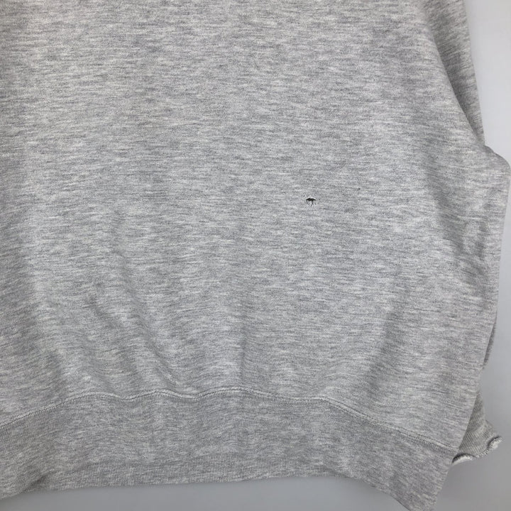 90'S Champion College Sweatshirt, Made in USA, Men's XL, Vintage cotton gray type Vintage Second Hand