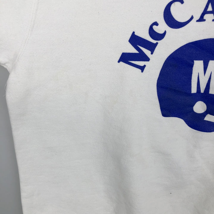 80'S Champion Tricot Tag Advertising Sweatshirt, Made in USA, Men's Size L (approx.), Vintage cotton white type Vintage Second Hand