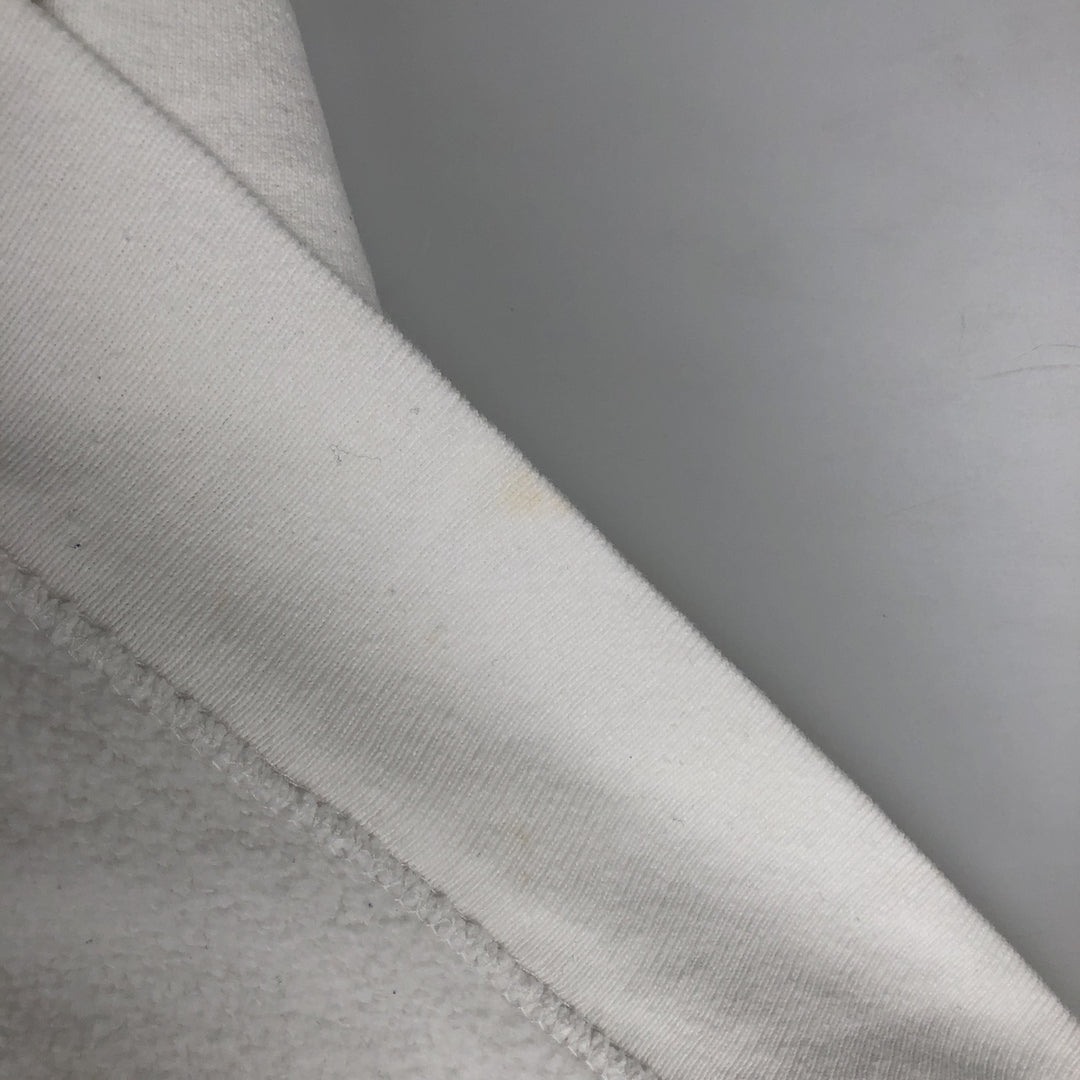 80'S Champion Tricot Tag Advertising Sweatshirt, Made in USA, Men's Size L (approx.), Vintage cotton white type Vintage Second Hand
