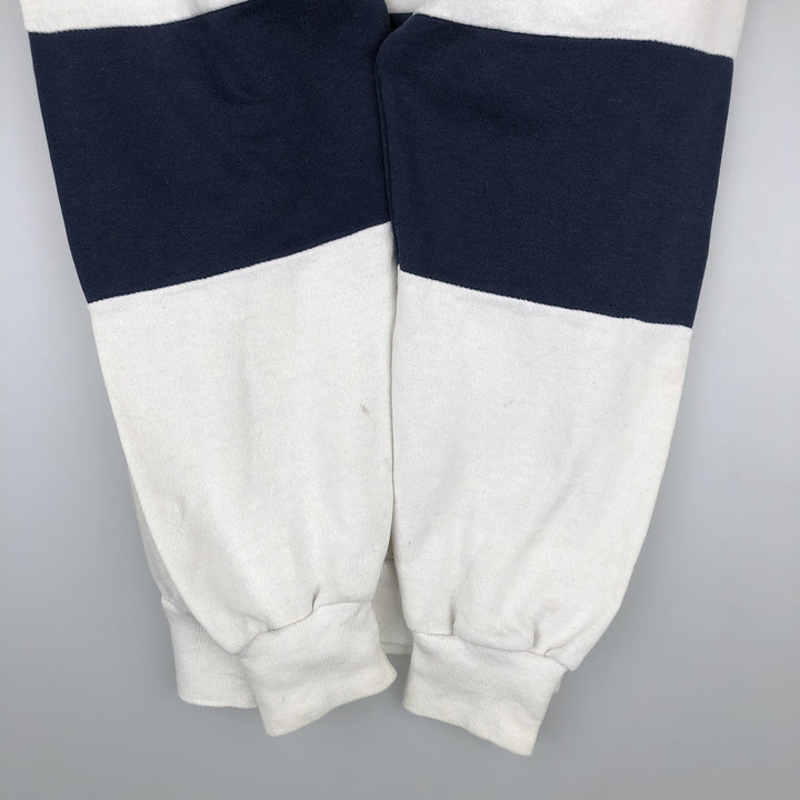 Vintage 1980'S Champion Trico Tag College Sweatshirt, Made in USA, Men's Size L cotton white type Vintage Second Hand