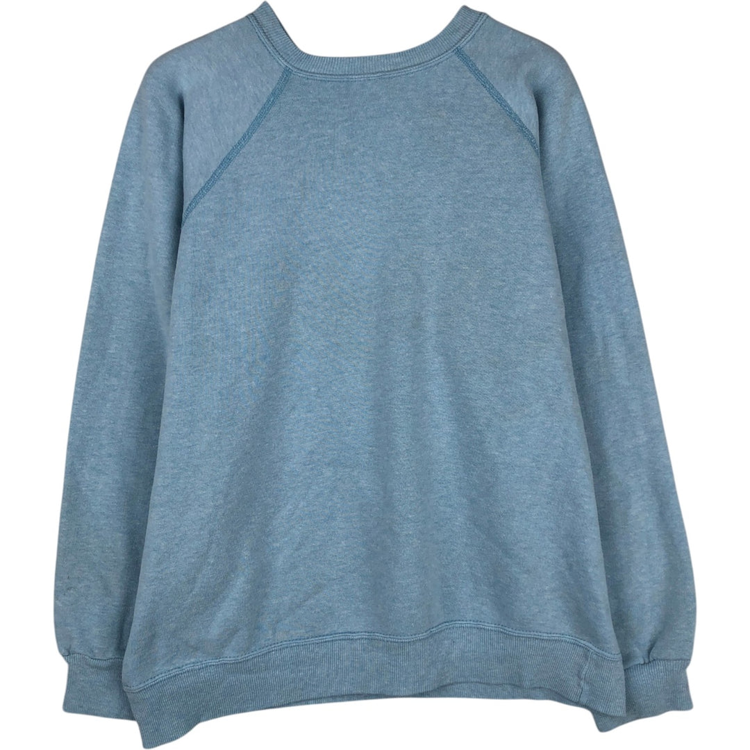 Champion 3-Print College Sweatshirt (Men's Size M) unclear Blue type light blue Vintage Second Hand