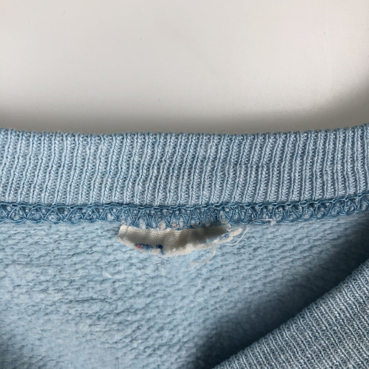 Champion 3-Print College Sweatshirt (Men's Size M) unclear Blue type light blue Vintage Second Hand