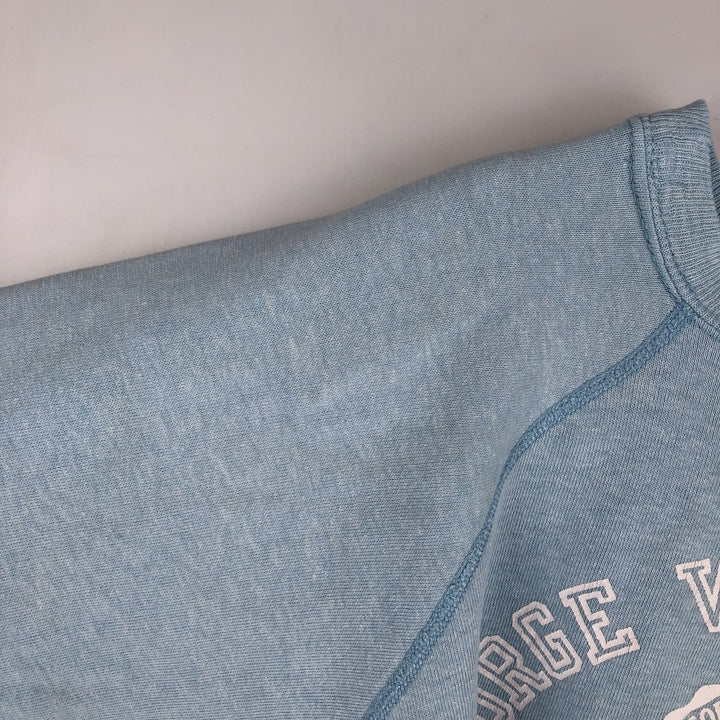 Champion 3-Print College Sweatshirt (Men's Size M) unclear Blue type light blue Vintage Second Hand
